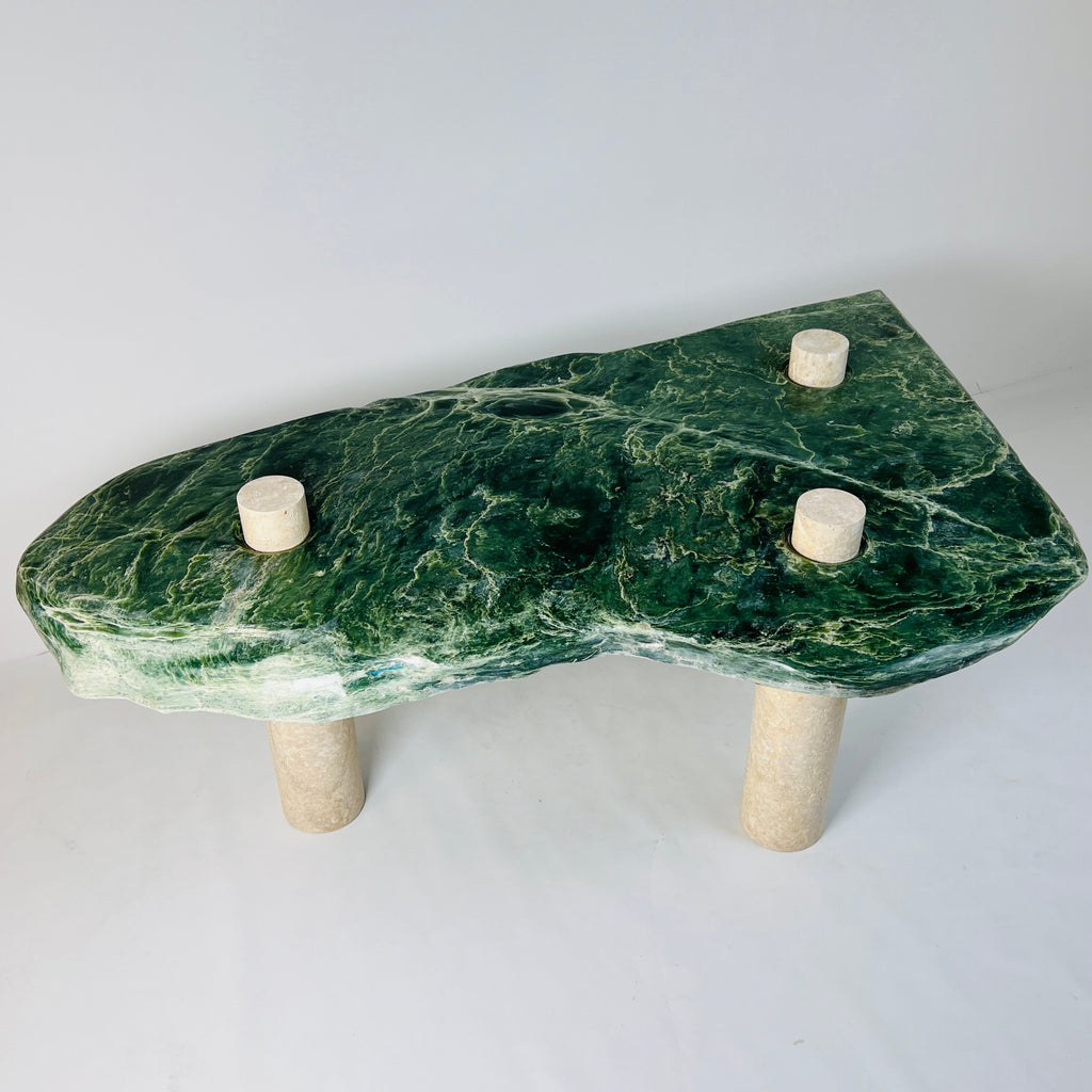 Nephrite Three Horned Side Table