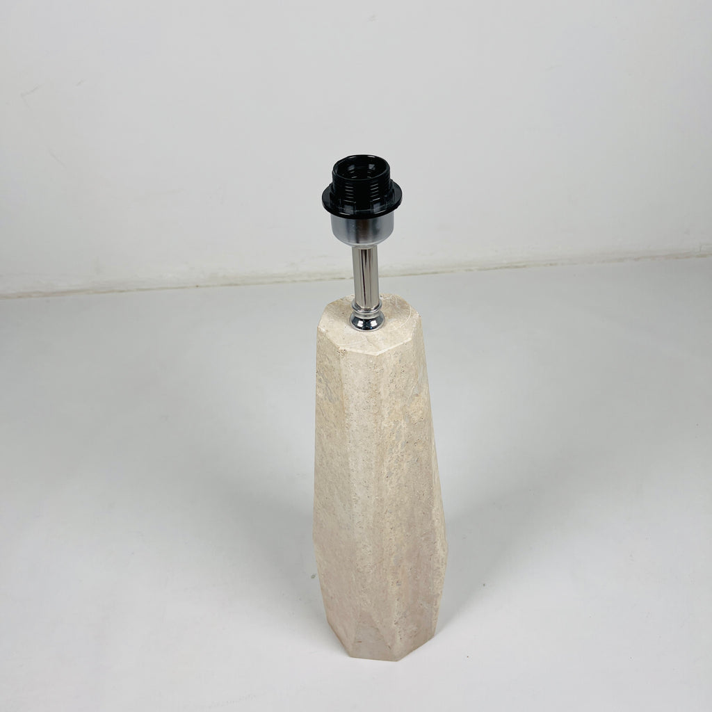 Terra Hue Travertine Table Lamp