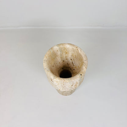 Echo Vase - Travertine
