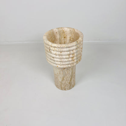 Echo Vase - Travertine