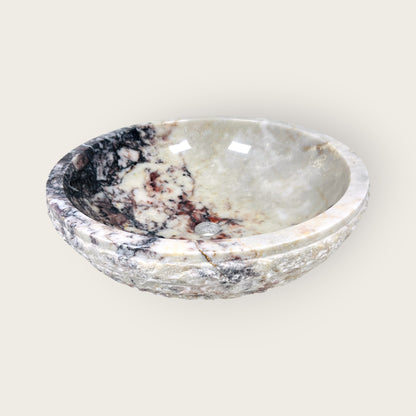 Bowl Sink - Red & White