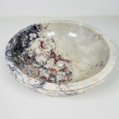 Bowl Sink - Red & White