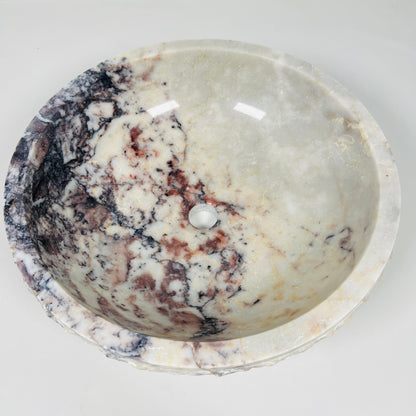 Bowl Sink - Red & White
