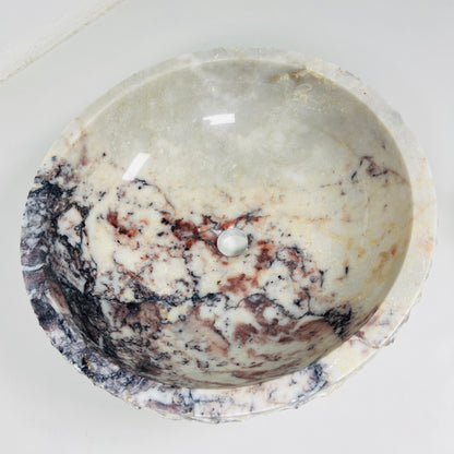 Bowl Sink - Red & White