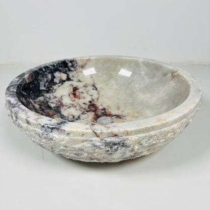 Bowl Sink - Red & White