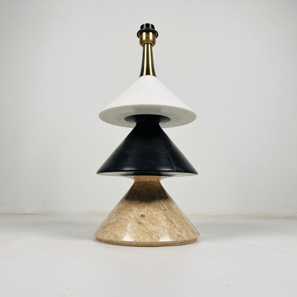 Tri-Stone Table Lamp