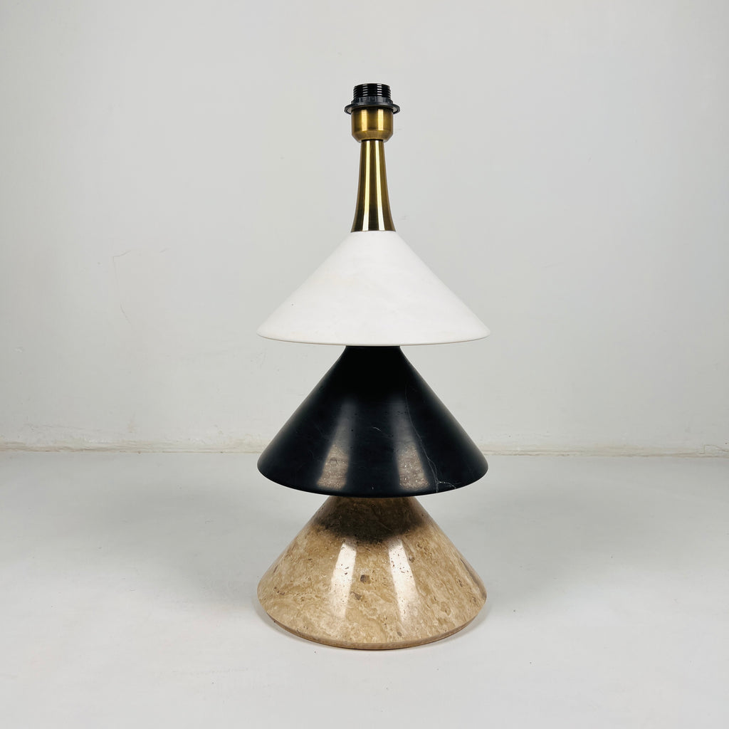 Tri-Stone Table Lamp