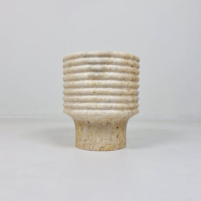 Echo Vase - Travertine