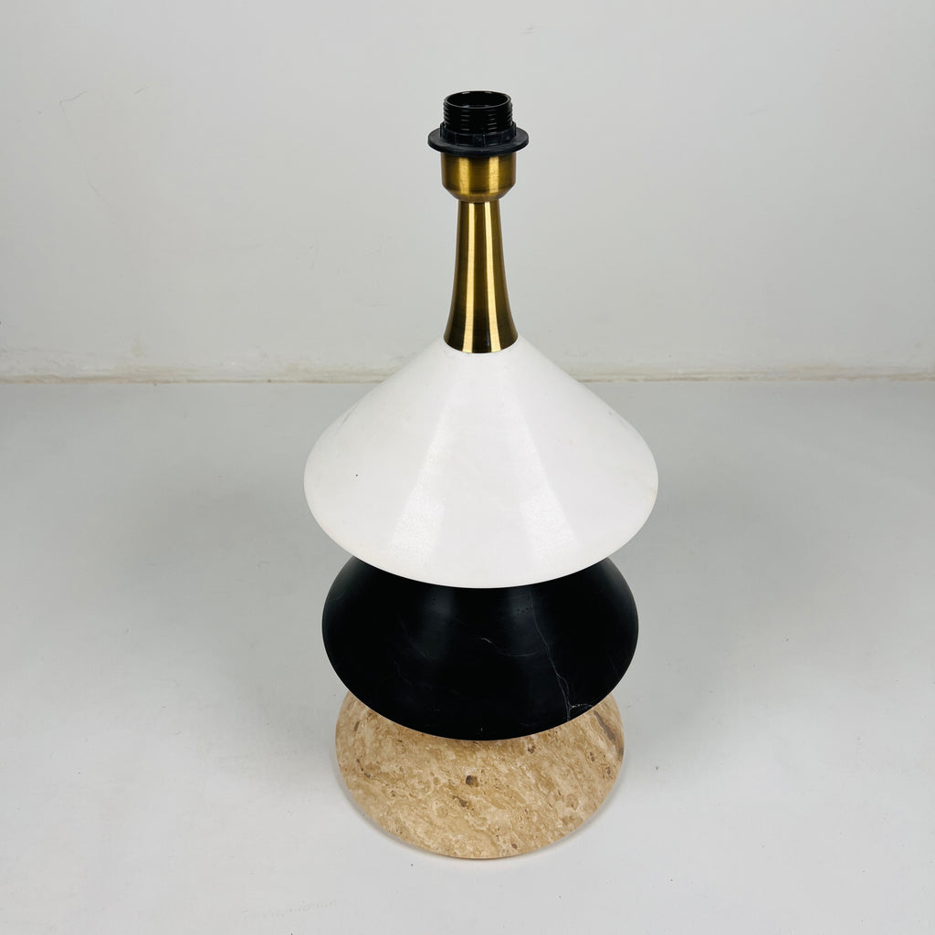 Tri-Stone Table Lamp