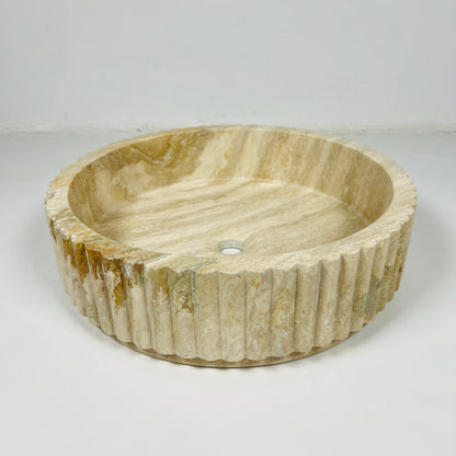 Aska Vira Sink - Travertine