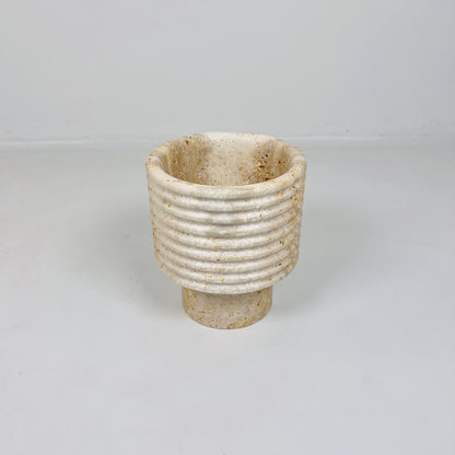 Echo Vase - Travertine