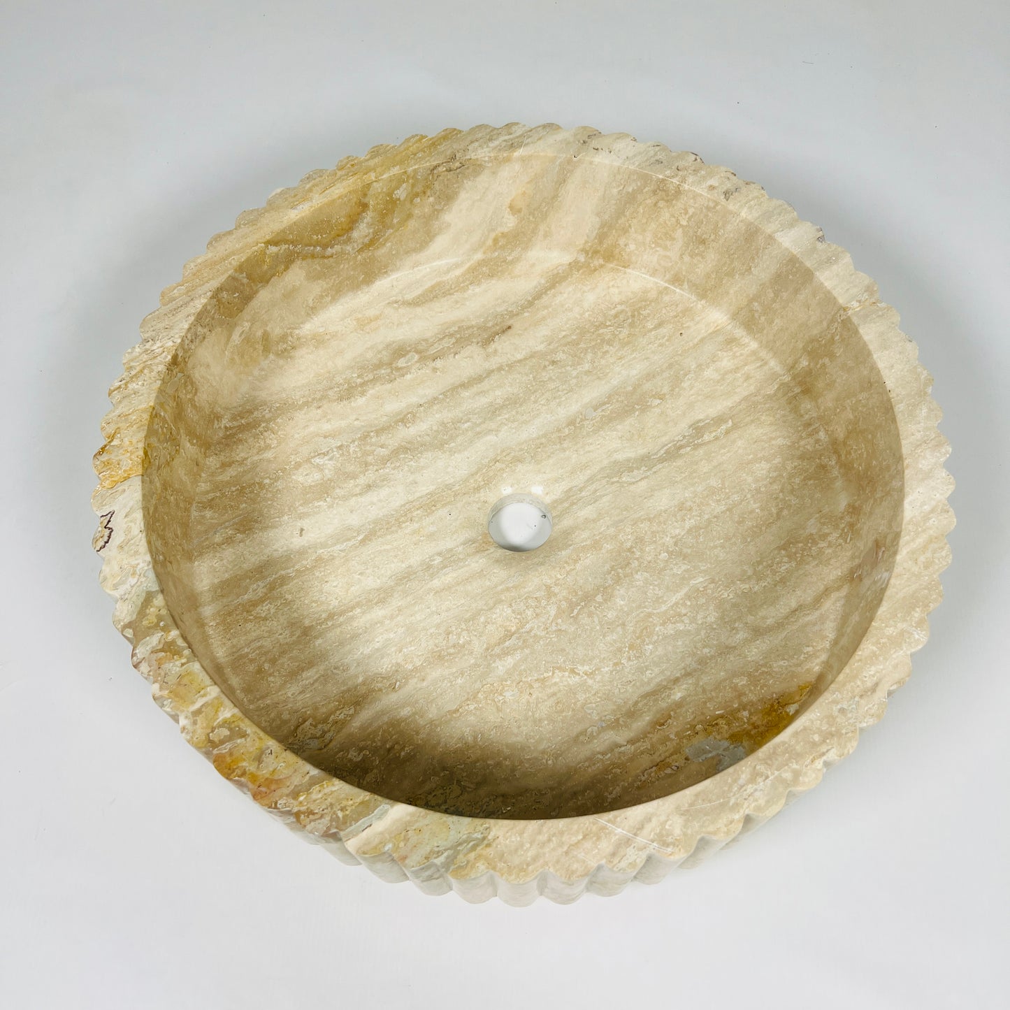 Aska Vira Sink - Travertine