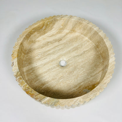 Aska Vira Sink - Travertine