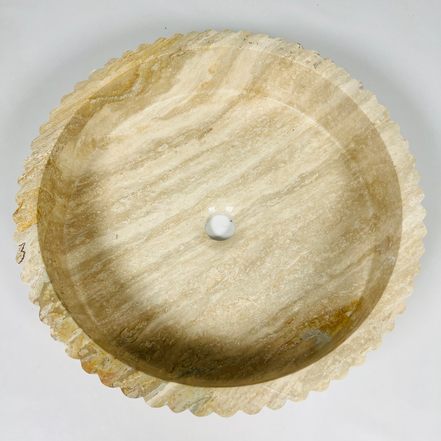 Aska Vira Sink - Travertine