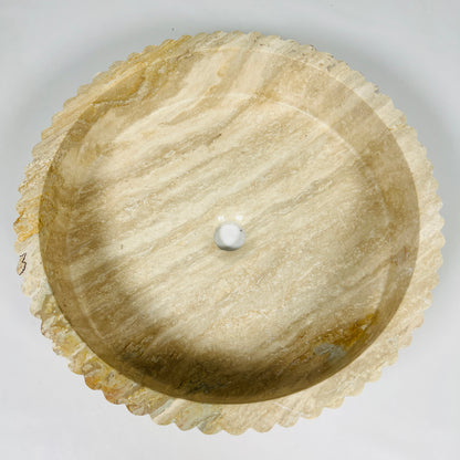 Aska Vira Sink - Travertine