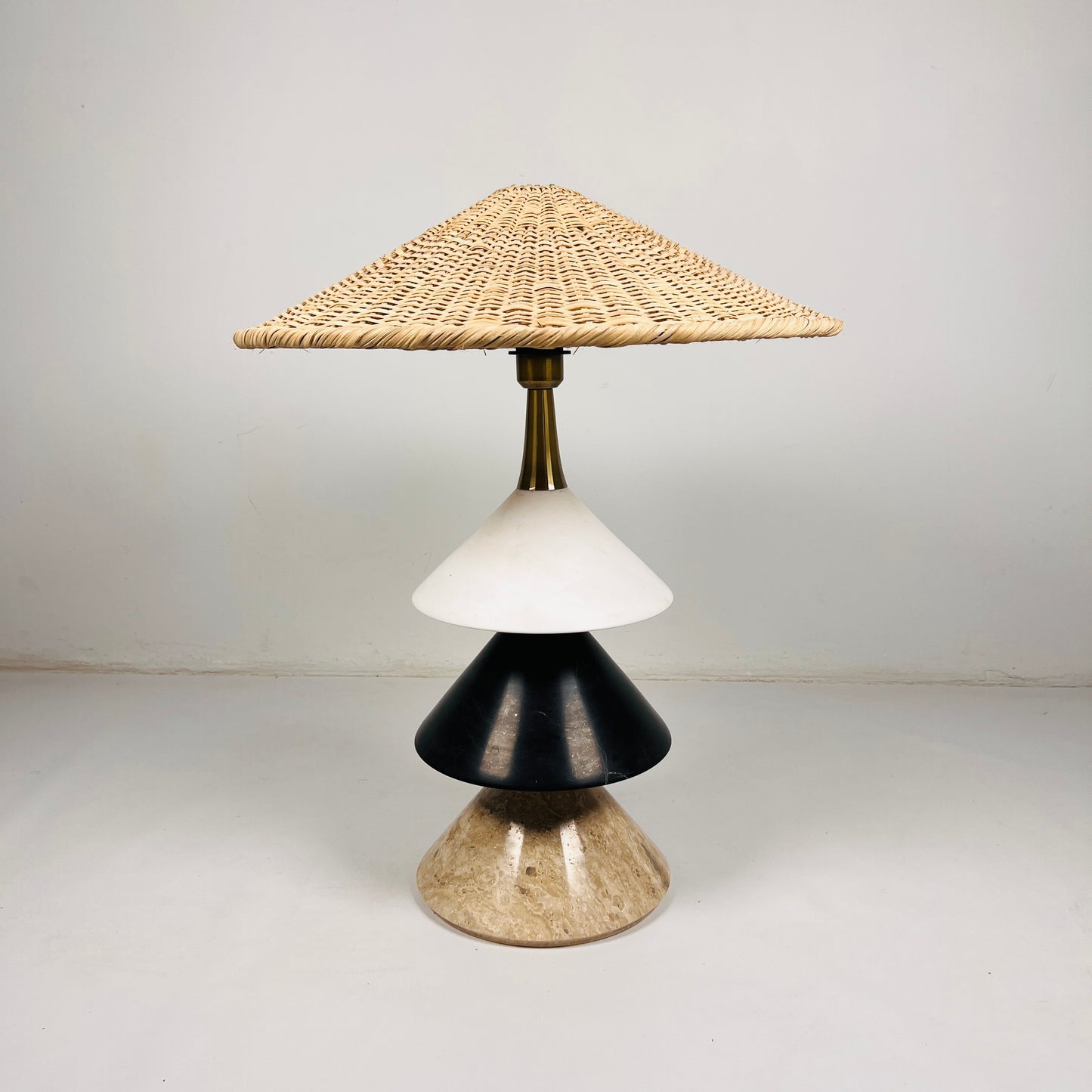 Tiered Cone Lamp