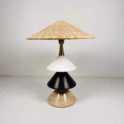 Tiered Cone Lamp