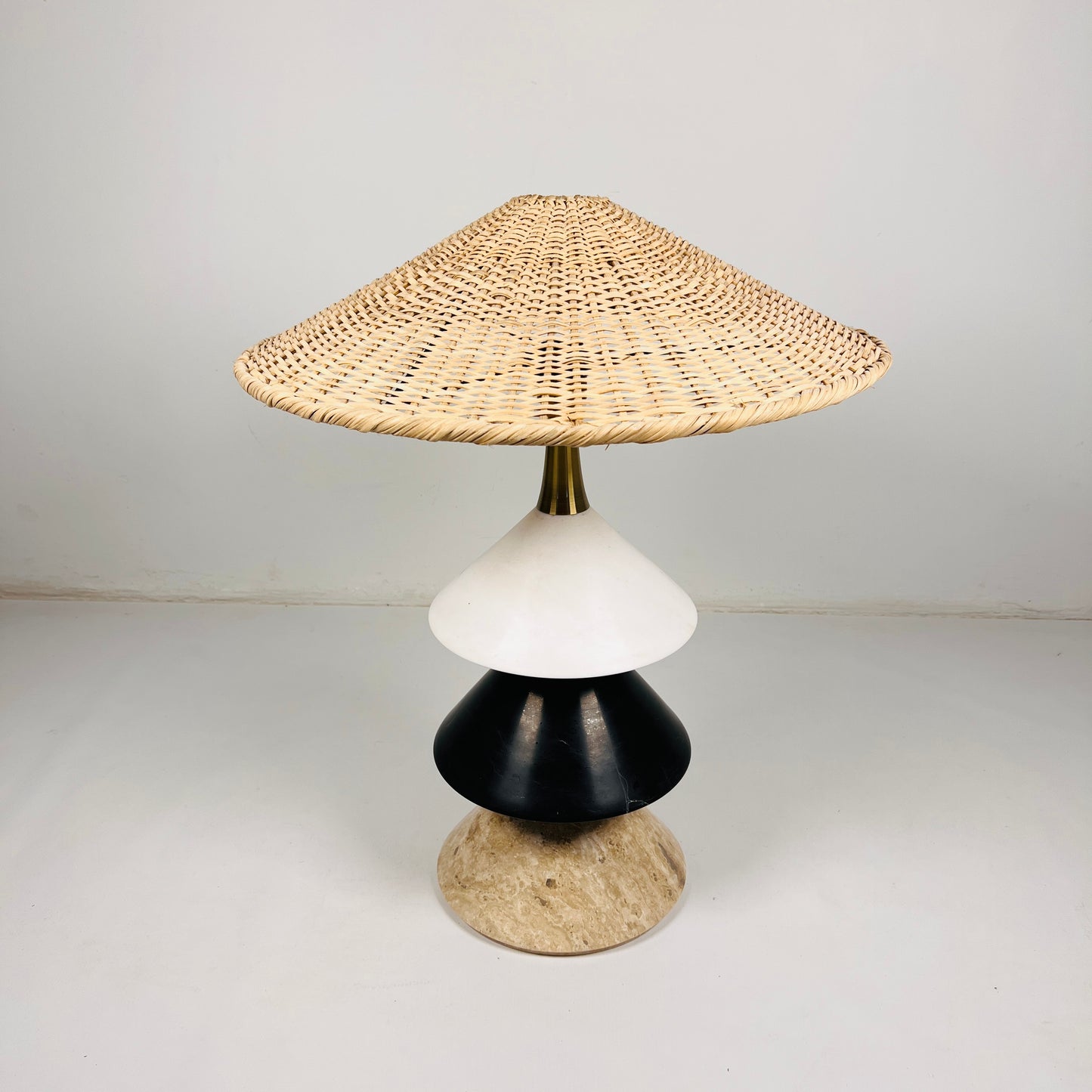 Tiered Cone Lamp