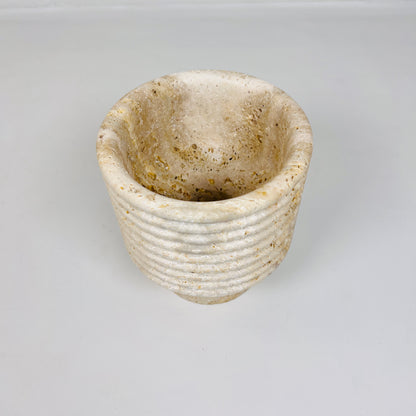 Echo Vase - Travertine