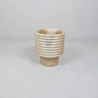 Echo Vase - Travertine