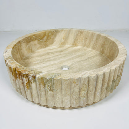 Aska Vira Sink - Travertine