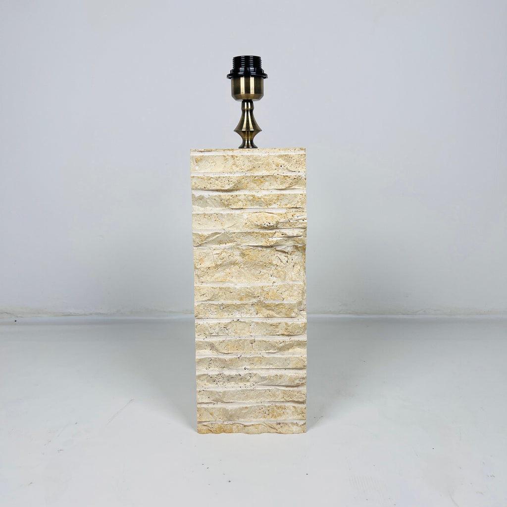 Travertine Elysian Lamp