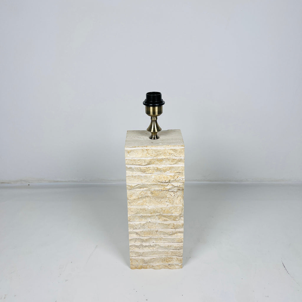 Travertine Elysian Lamp