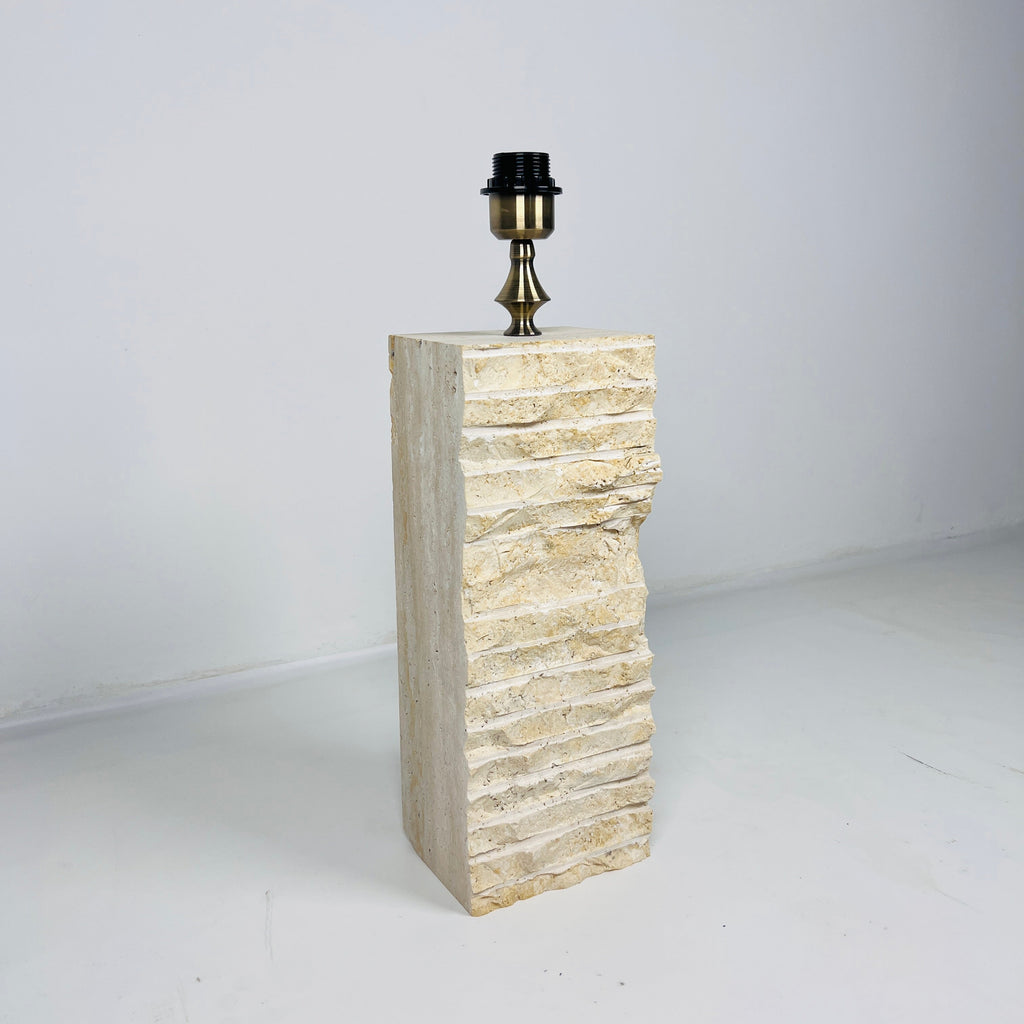 Travertine Elysian Lamp