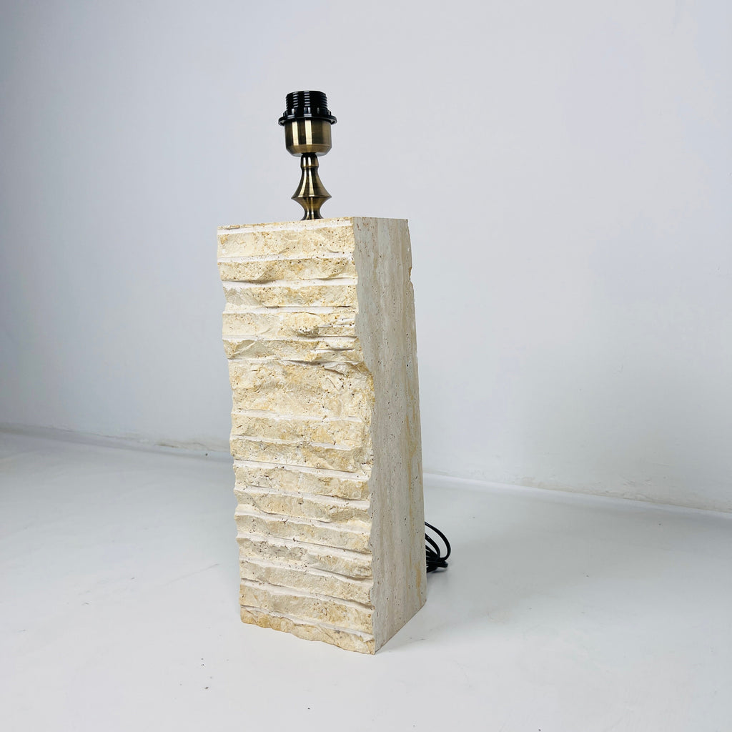 Travertine Elysian Lamp