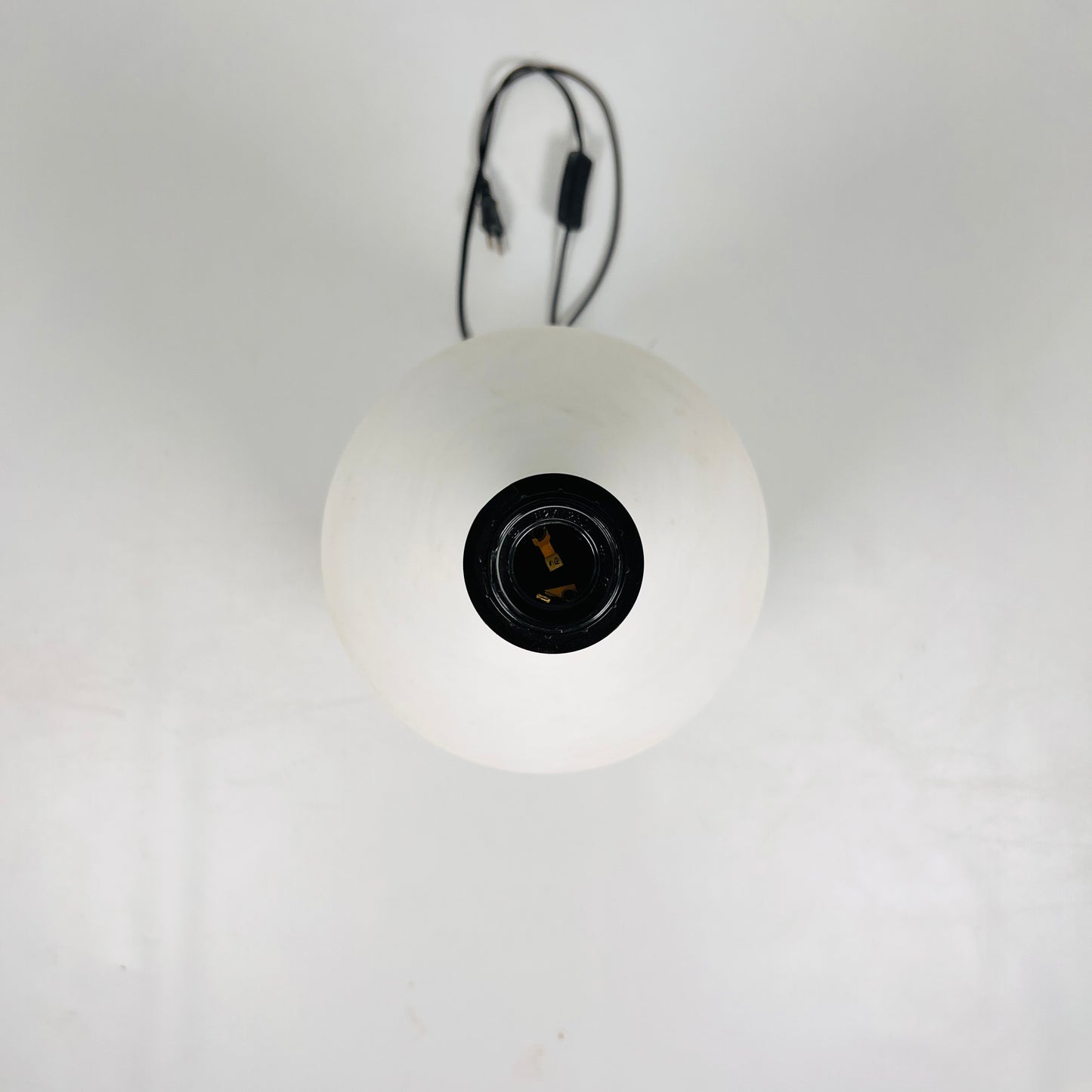 Tiered Cone Lamp - White
