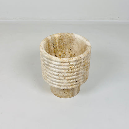 Echo Vase - Travertine