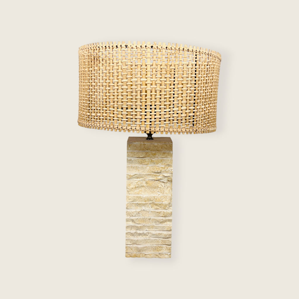 Travertine Elysian Lamp