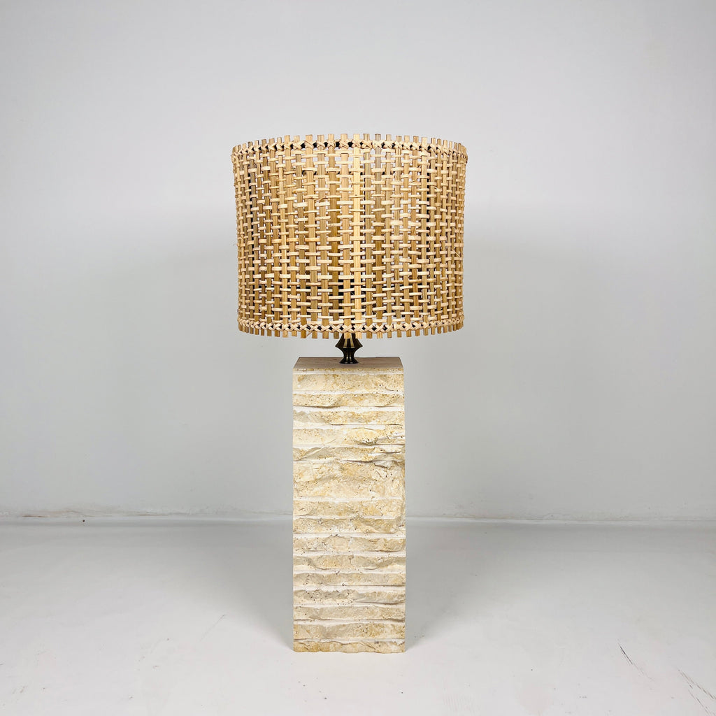 Travertine Elysian Lamp