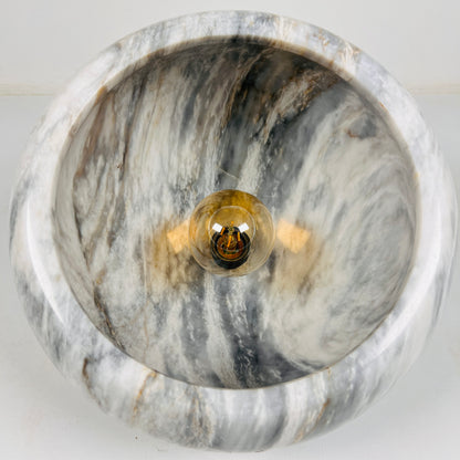 Bowl Lamp - Gray
