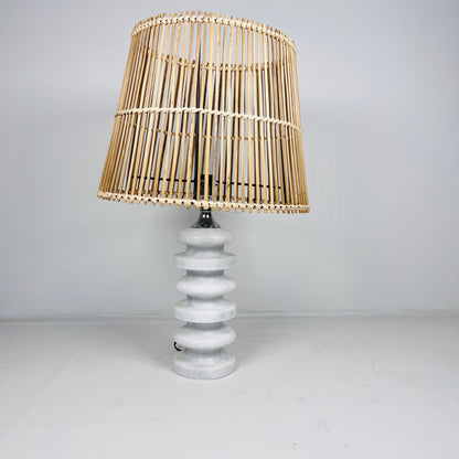 Vertebrae Table Lamp - Gray
