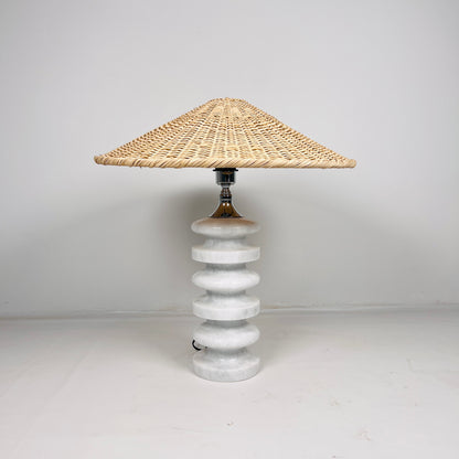 Vertebrae Table Lamp - Gray