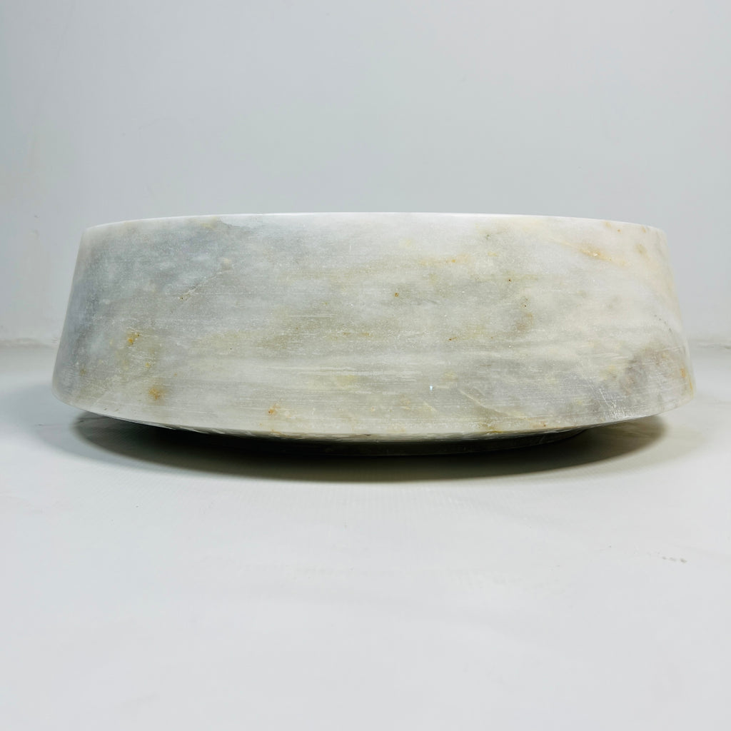 Ivory Stone Bowl