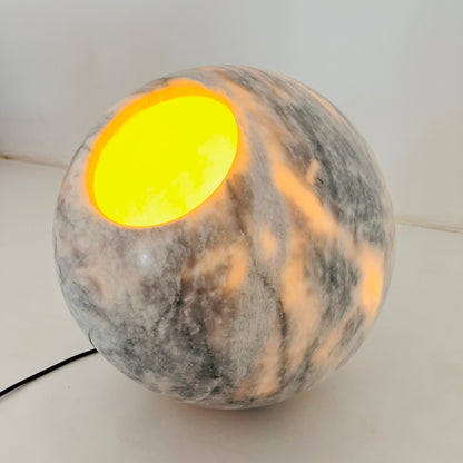 Orb Table Lamp - Gray