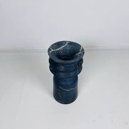 Ribbed Vase - Black
