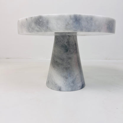 Marble Cake Stand - Gray