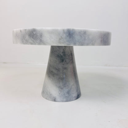 Marble Cake Stand - Gray