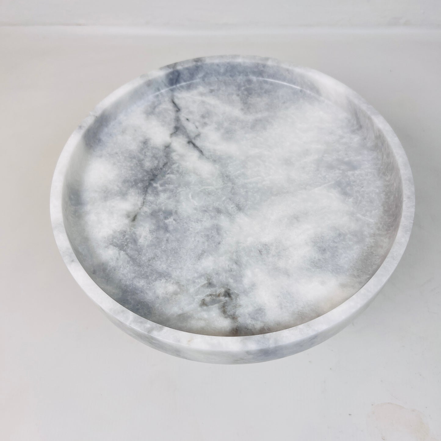 Marble Cake Stand - Gray