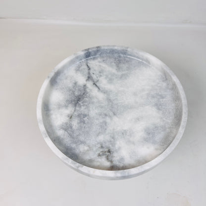Marble Cake Stand - Gray
