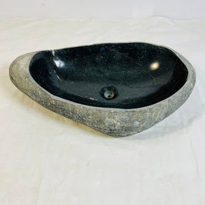 Midnight Blue Sink - River Stone