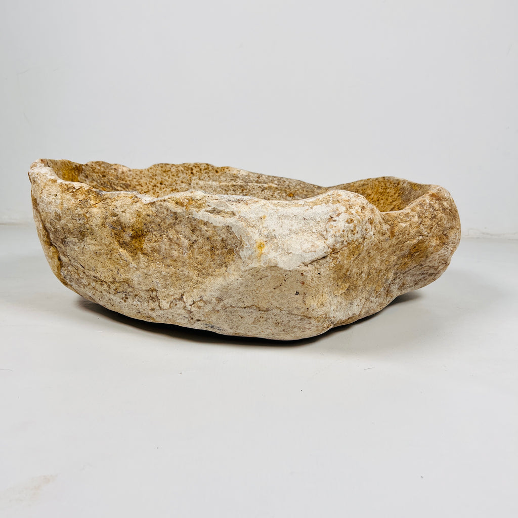 Caramel Glaze River Stone Sink