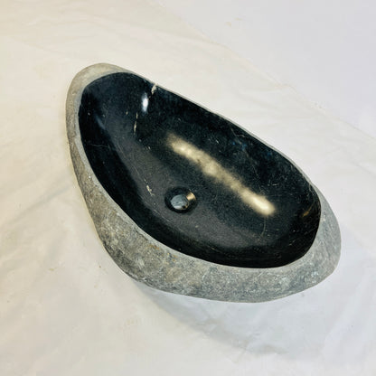Midnight Blue Sink - River Stone