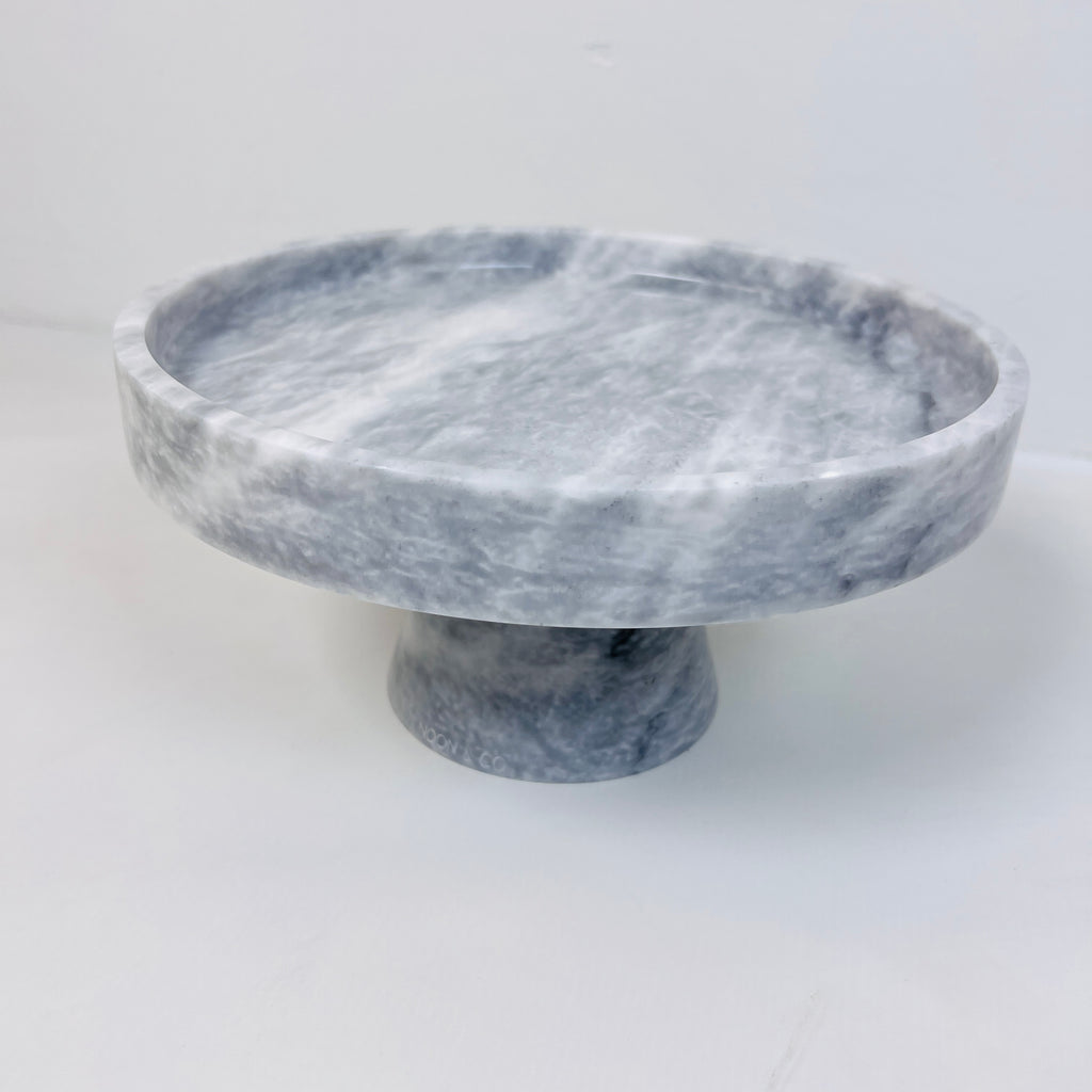 Marble Cake Stand (Small)