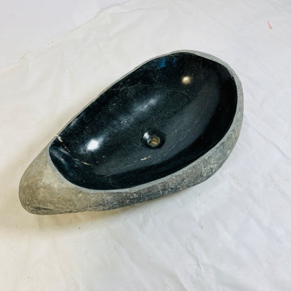 Midnight Blue Sink - River Stone