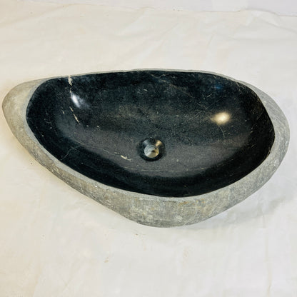 Midnight Blue Sink - River Stone