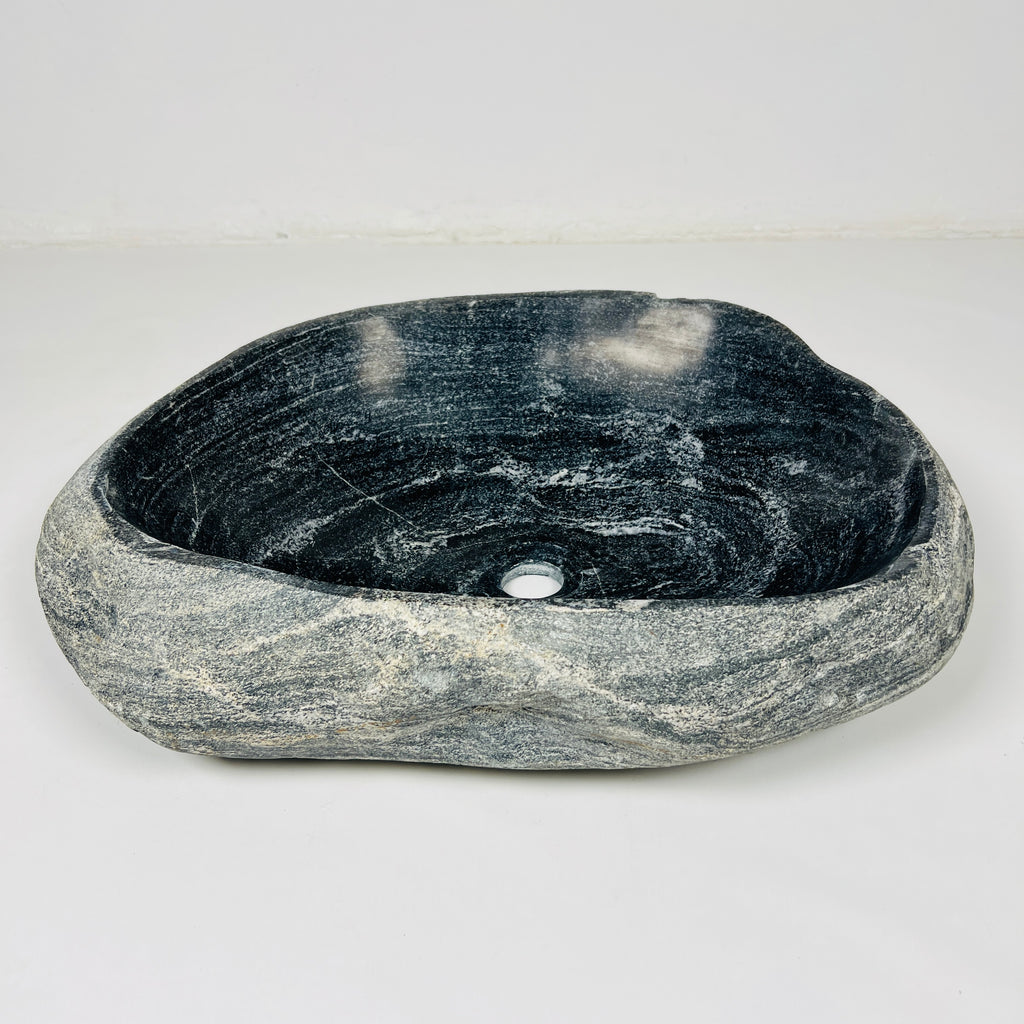 River Wave Stone Sink